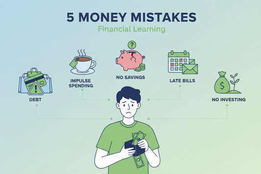 5 finansinės klaidos, kurių išvengtumėte užrašų knygos pagalba